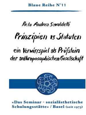 cover image of Prinzipien vs Statuten
